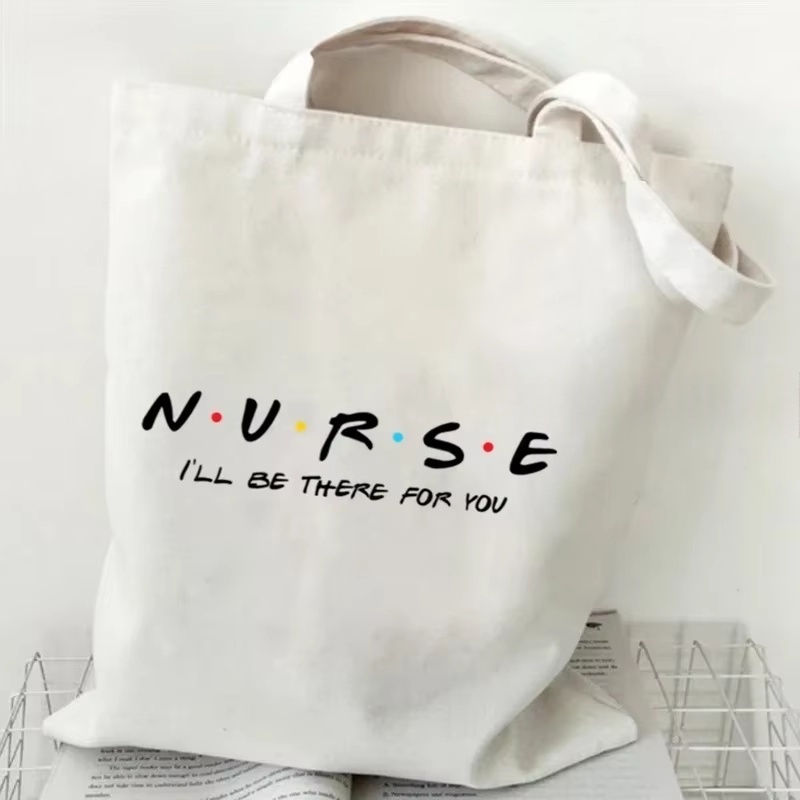 Bolso de lona para enfermeras, - Canvas Tote Bag reseña y precio