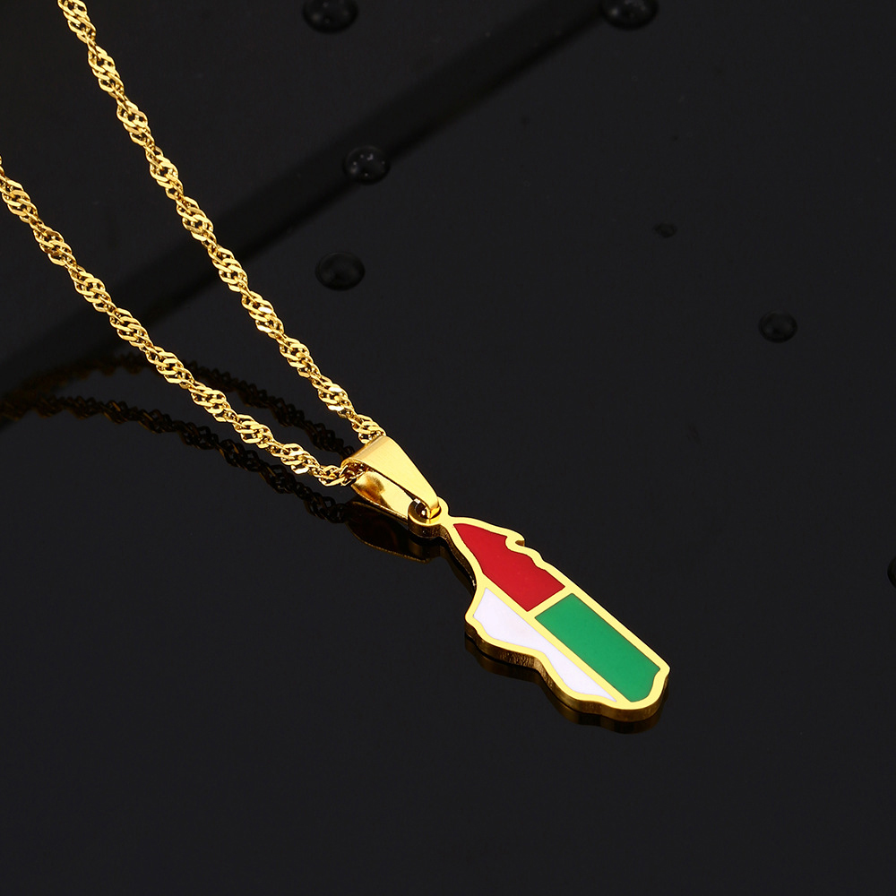 Collar con Colgante de Mapa de - Women'S Fashion Guide reseña y precio