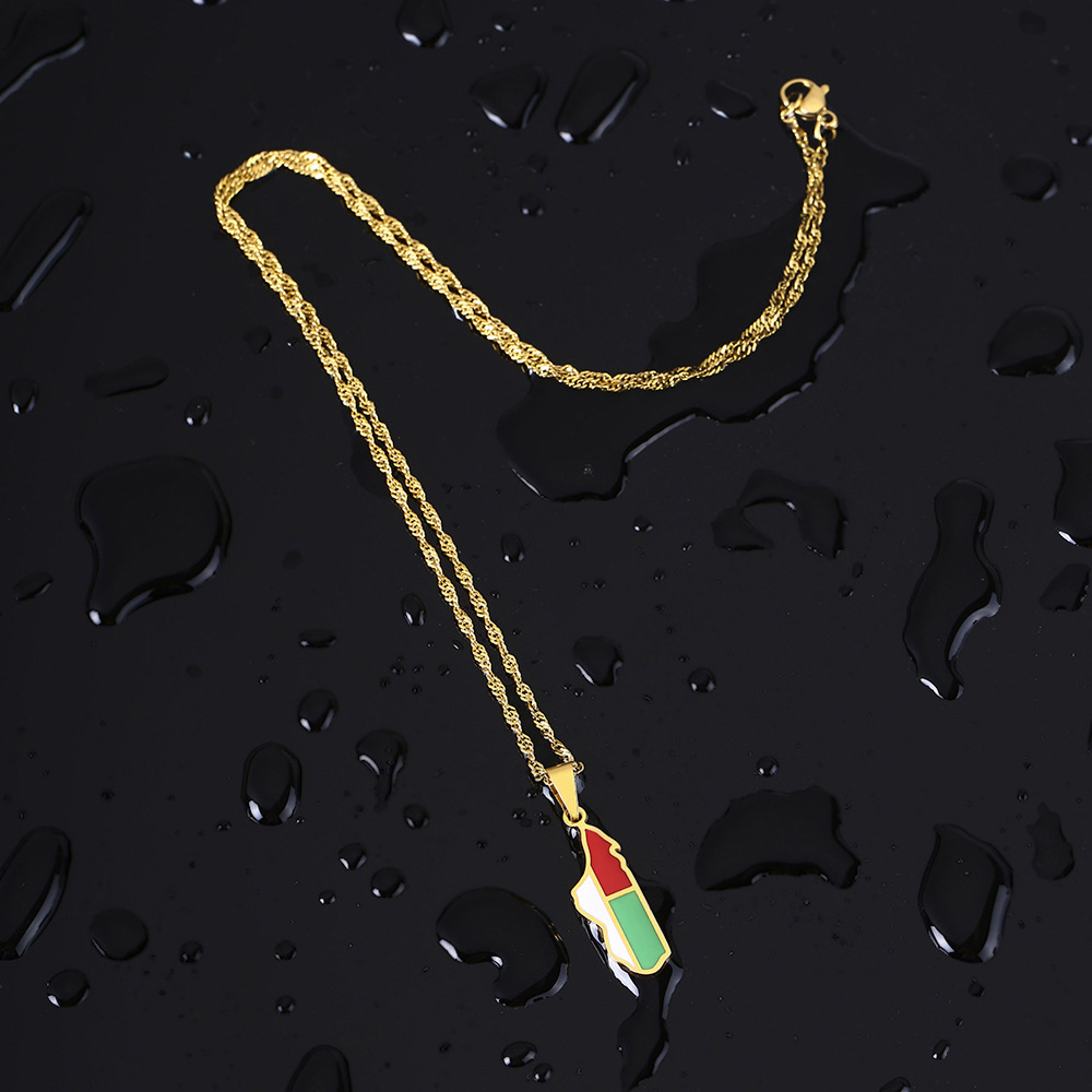 Collar con Colgante de Mapa de - Women'S Fashion Guide reseña y precio