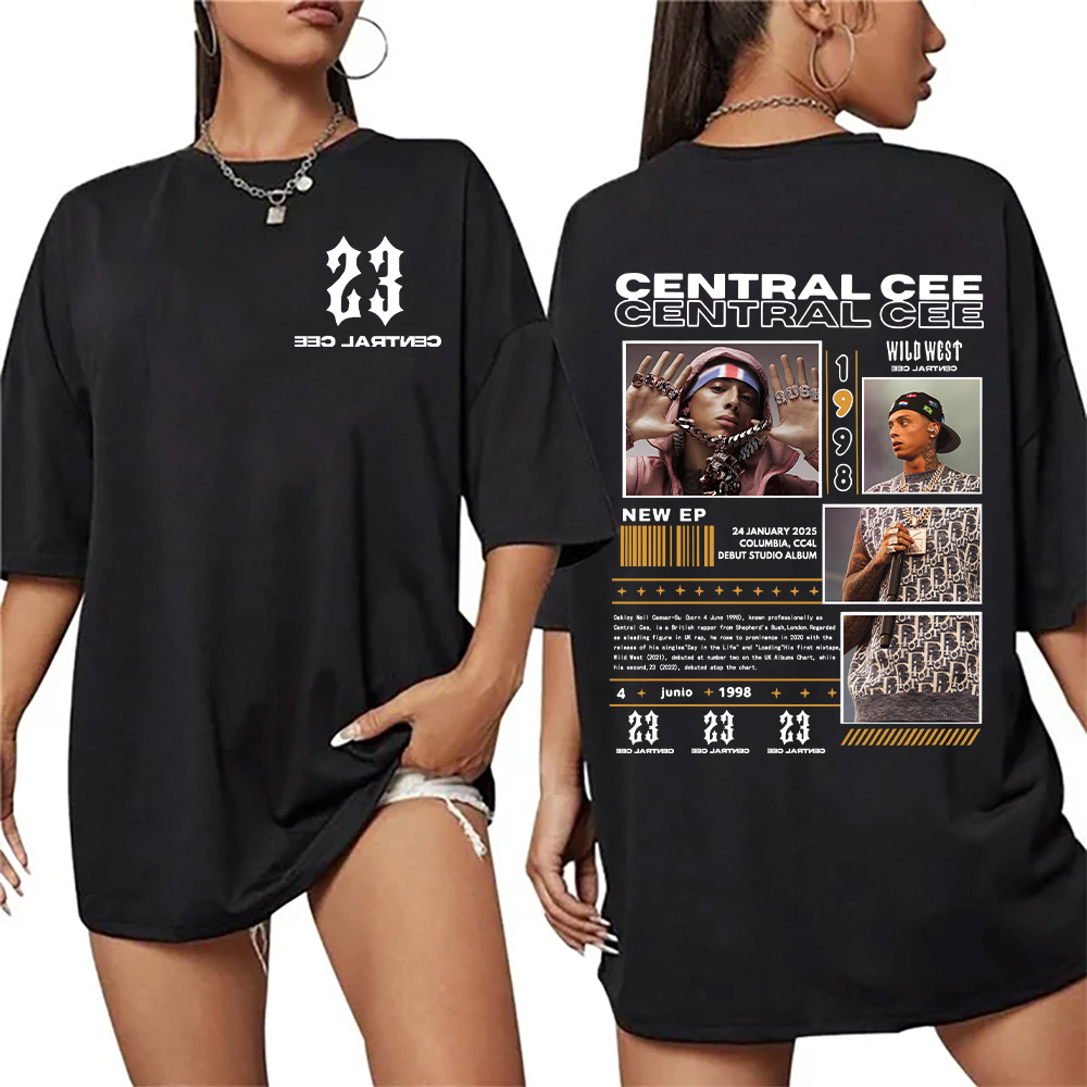 Camisetas de rapero Central Ce - Women'S Fashion Wild West reseña y precio