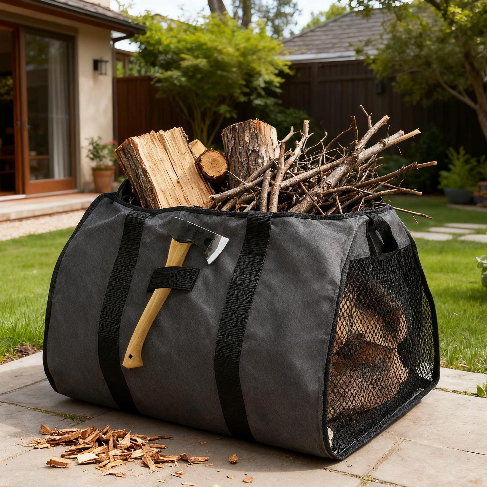 Transportín de leña, bolso por - Canvas Tote Bag reseña y precio