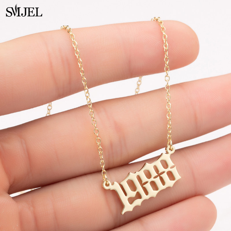 SMJEL-collares personalizados  - Women'S Fashion Year 2000 reseña y precio