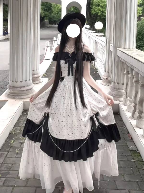 Nuevo Vestido de Noche Lolita  - Off Shoulder Top reseña y precio