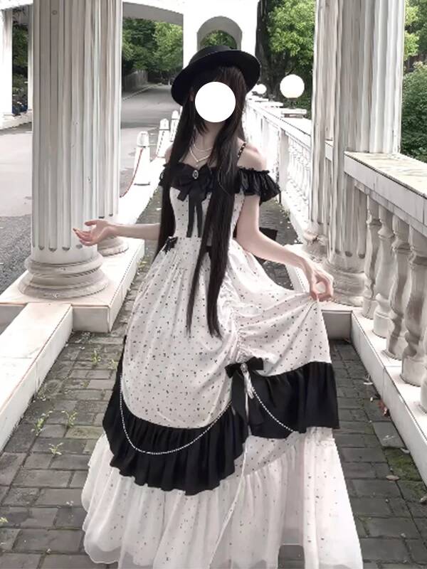 Nuevo Vestido de Noche Lolita  - Off Shoulder Top reseña y precio