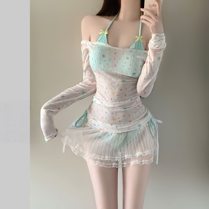 Conjunto de bikini de manga la - Women'S Fashion For 2026 reseña y precio