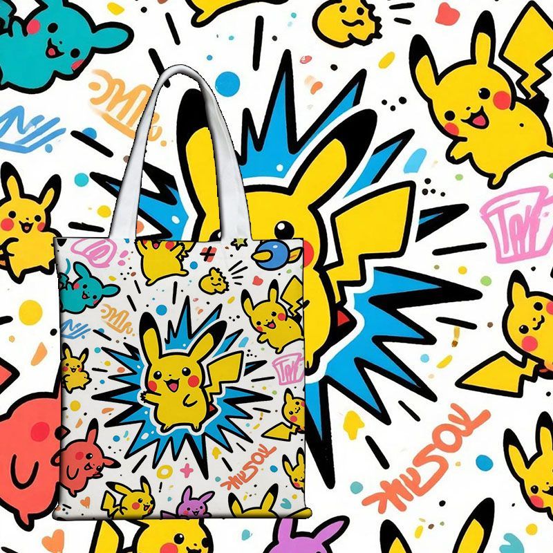 Bolsa de Lona Pokémon, Linda B - Canvas Tote Bag reseña y precio