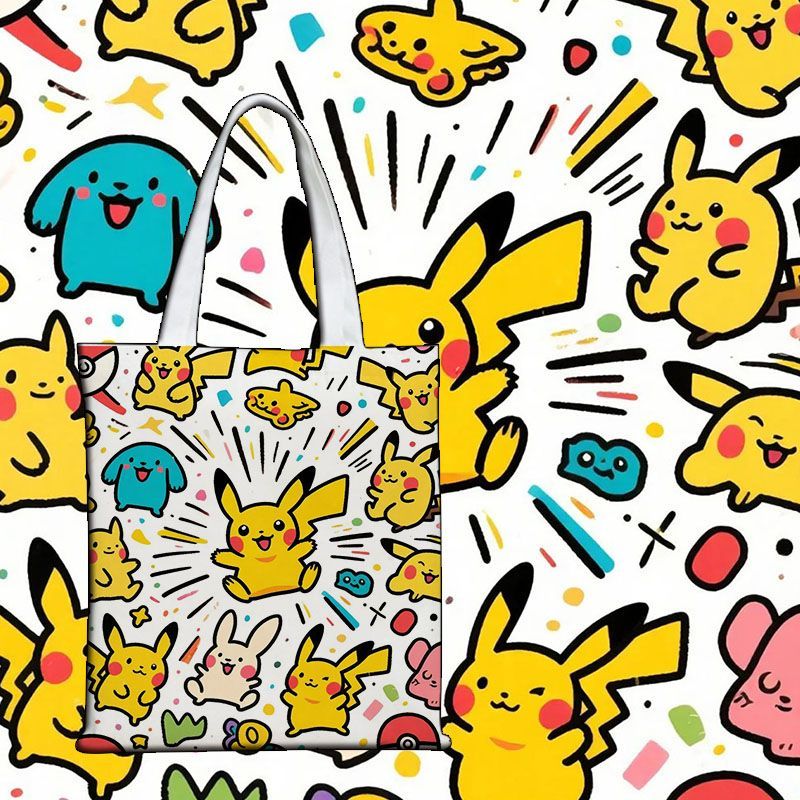 Bolsa de Lona Pokémon, Linda B - Canvas Tote Bag reseña y precio