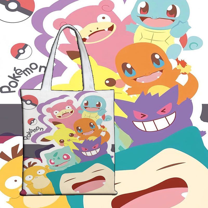 Bolsa de Lona Pokémon, Linda B - Canvas Tote Bag reseña y precio