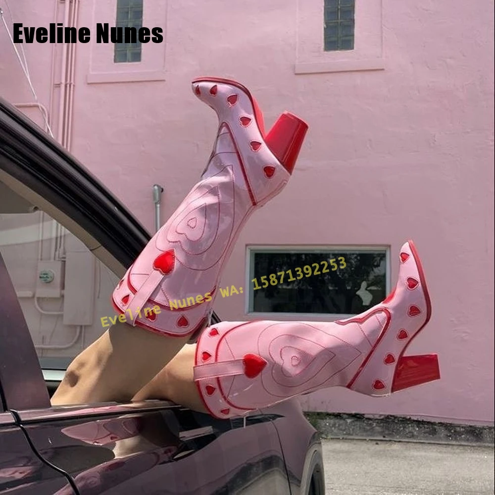 Botas de vaquera con corazón r - Women'S Fashion Boots 2025 reseña y precio