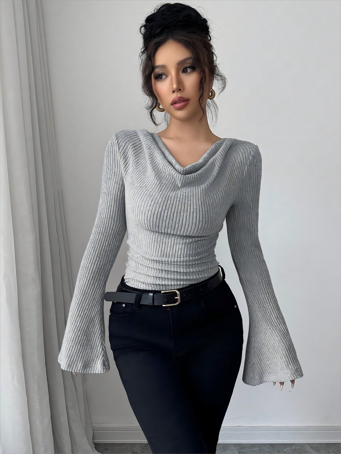 Blusa de mujer con hombros des - Off Shoulder Top reseña y precio