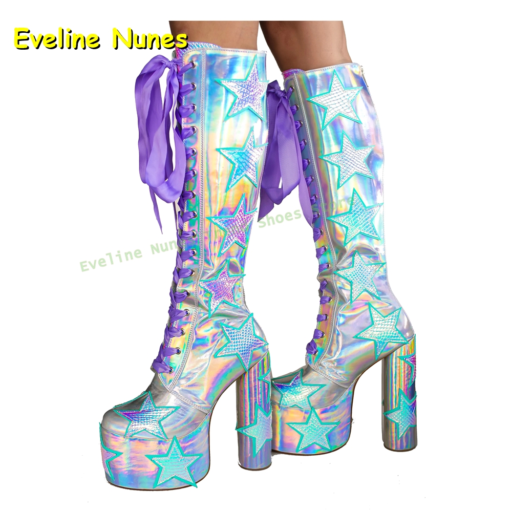 Botas de plataforma multicolor - Women'S Fashion Boots 2025 reseña y precio