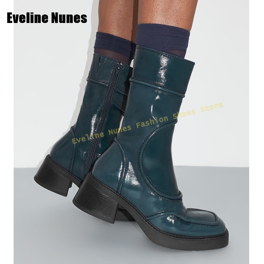 Botas de moda con punta cuadra - Women'S Fashion Boots 2025 reseña y precio