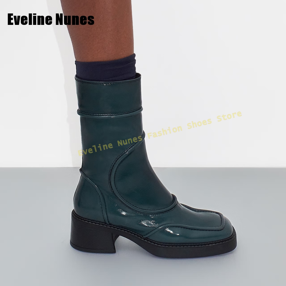Botas de moda con punta cuadra - Women'S Fashion Boots 2025 reseña y precio