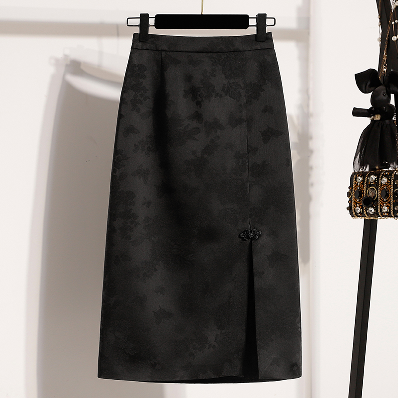 Nueva falda midi de cintura al - A-Line Skirt Midi reseña y precio