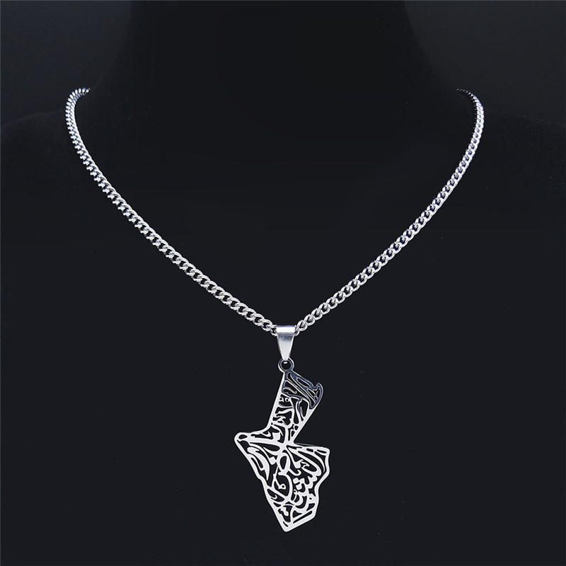 Collar de acero inoxidable con - Women'S Fashion Guide reseña y precio