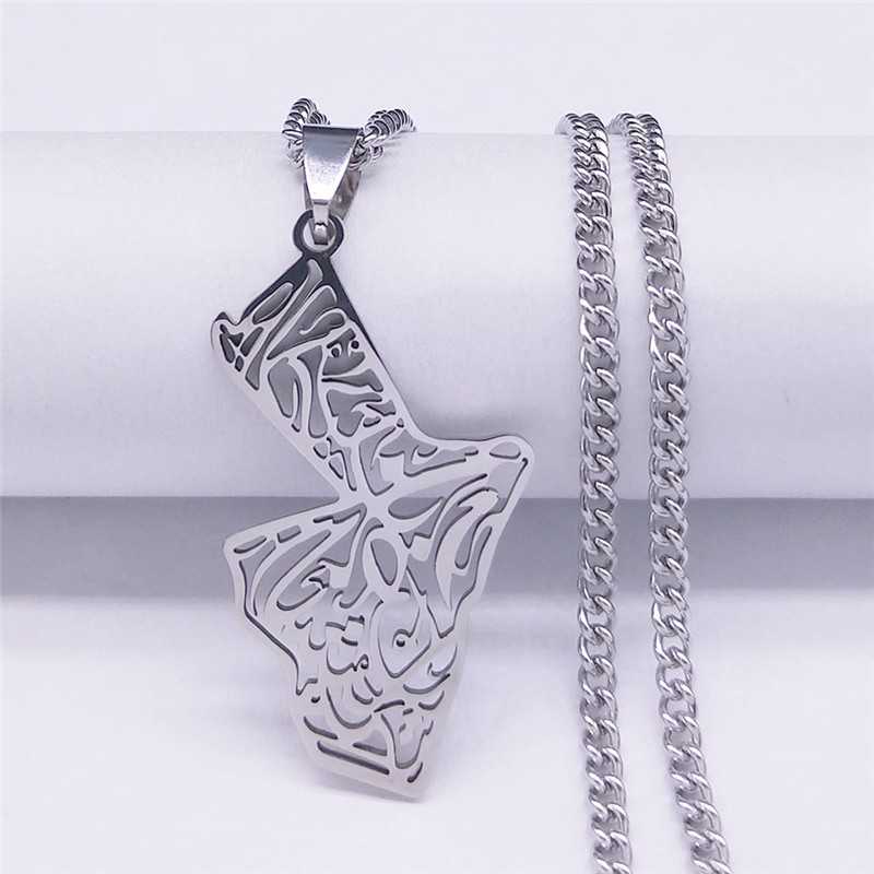 Collar de acero inoxidable con - Women'S Fashion Guide reseña y precio