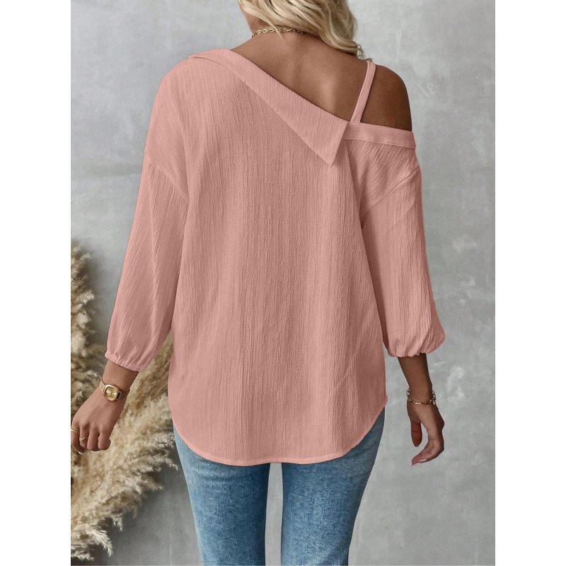 Blusas de talla grande 1XL-5XL - Asymmetric Top Women reseña y precio