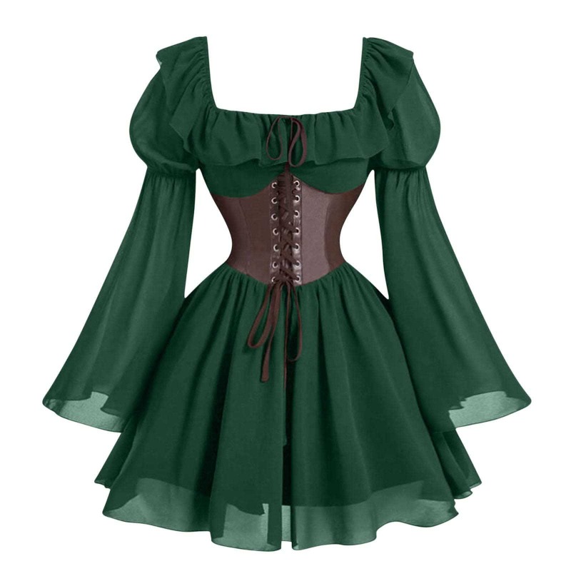 Vestido Medieval de la Época R - Women'S Fashion Renaissance Period reseña y precio