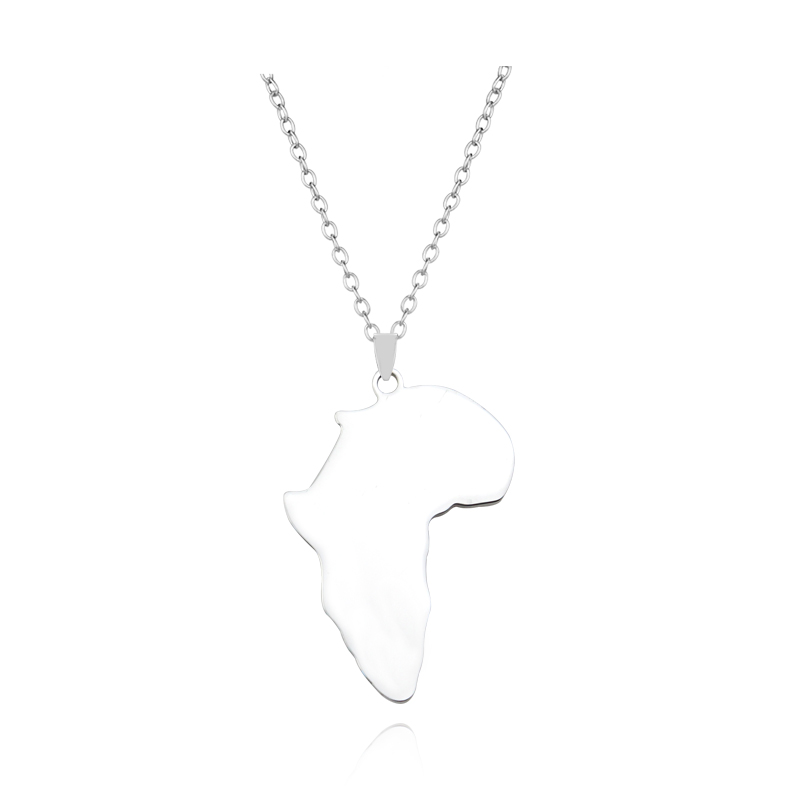 Collar con colgante de mapa de - Women'S Fashion Guide reseña y precio