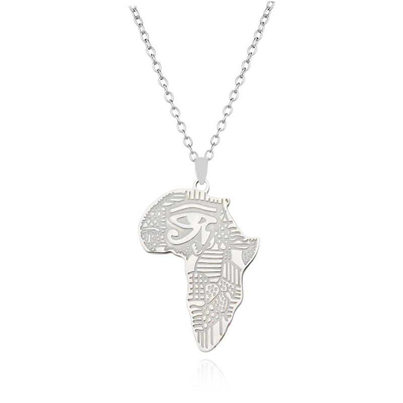 Collar con colgante de mapa de - Women'S Fashion Guide reseña y precio